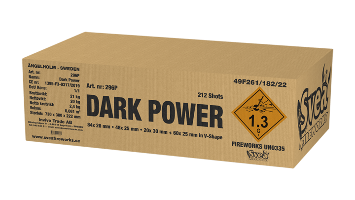 Svea Fireworks Dark Power