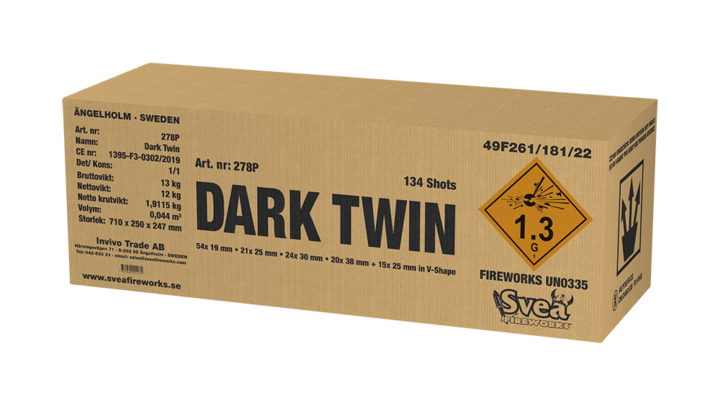 Svea Fireworks  Dark Twin